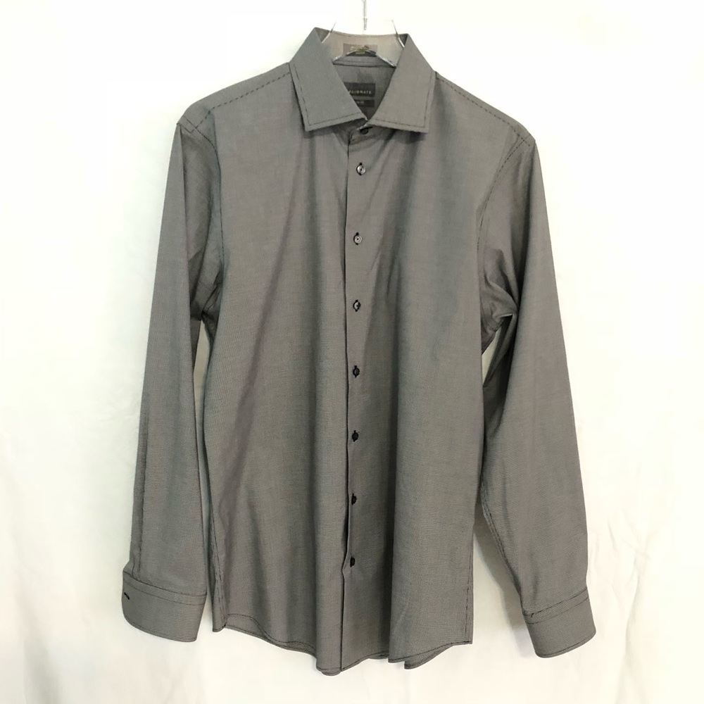 Calibrate Men's Trim Fit Long Sleeve Shirt